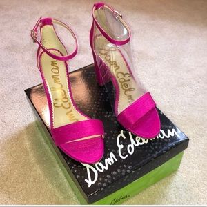 Sam Edelman Deep Pink heels